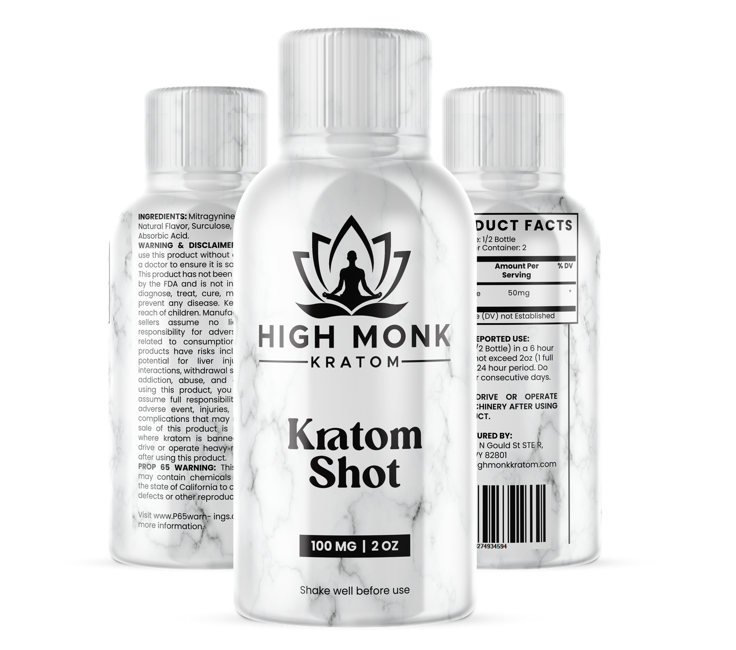 100MG Kratom Extract Shot (Full Spectrum)